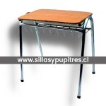 Pupitre unipersonal standard N1 zincado_SYP